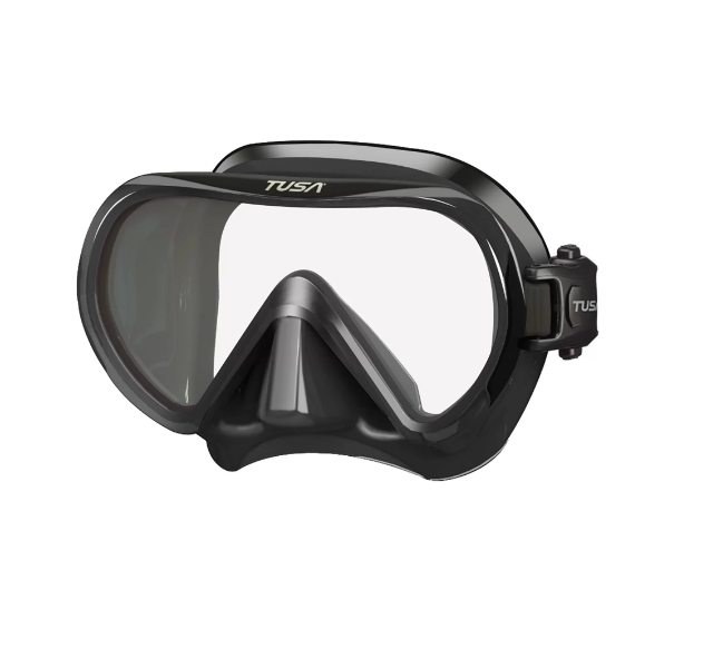 картинка Маска Tusa Ino, черный силикон от магазина DivingWolf