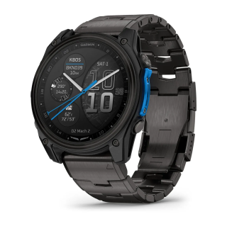 картинка Garmin D2 Mach 2, 51 мм Carbon Gray DLC Titanium with Vented Titanium Bracelet от магазина DivingWolf