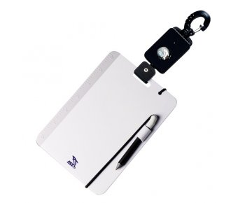 картинка Слейт с карандашом и креплением к BCD растягивающийся от магазина DivingWolf