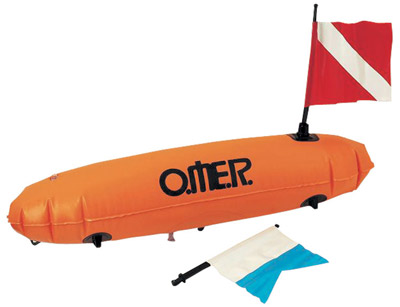 картинка Буй New Torpedo O.M.E.R. от магазина DivingWolf