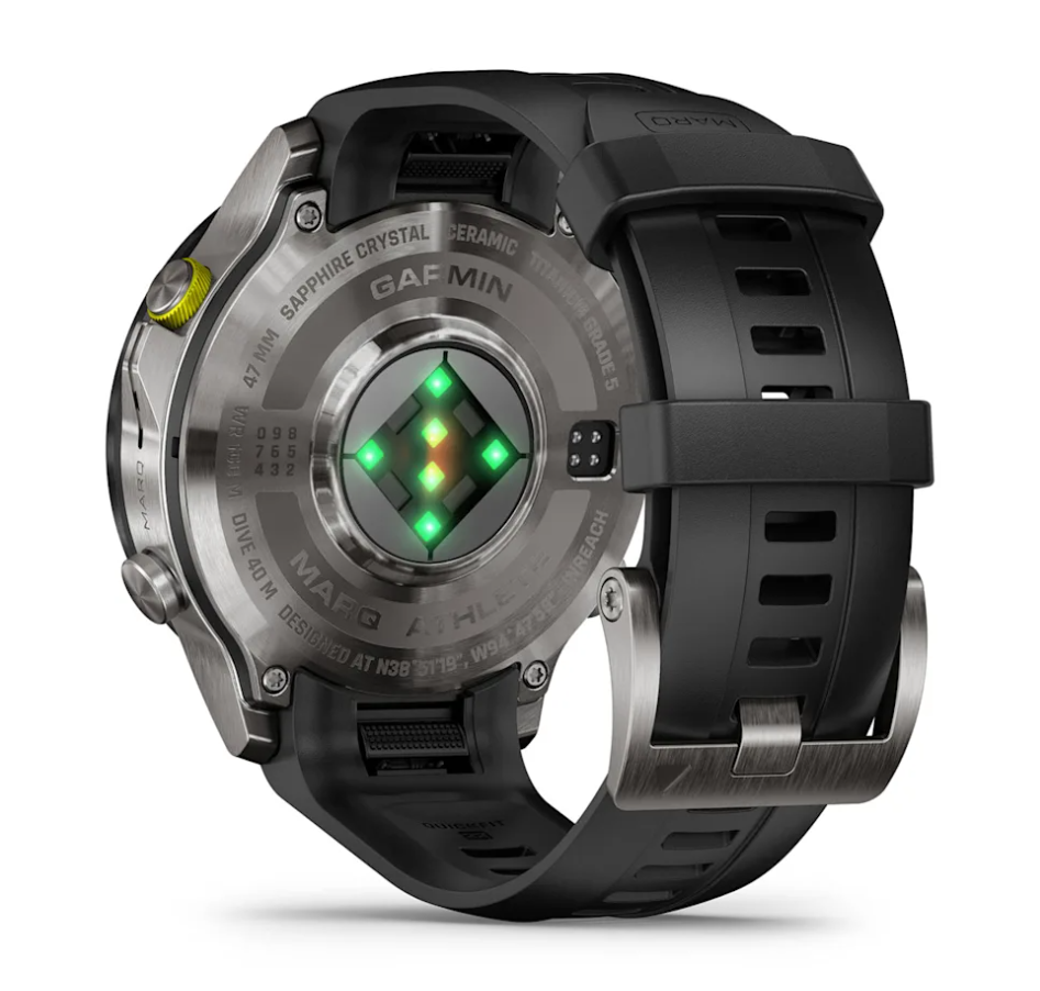картинка Часы Garmin Marq Athlete Gen 3 с силиконовым ремешком от магазина DivingWolf