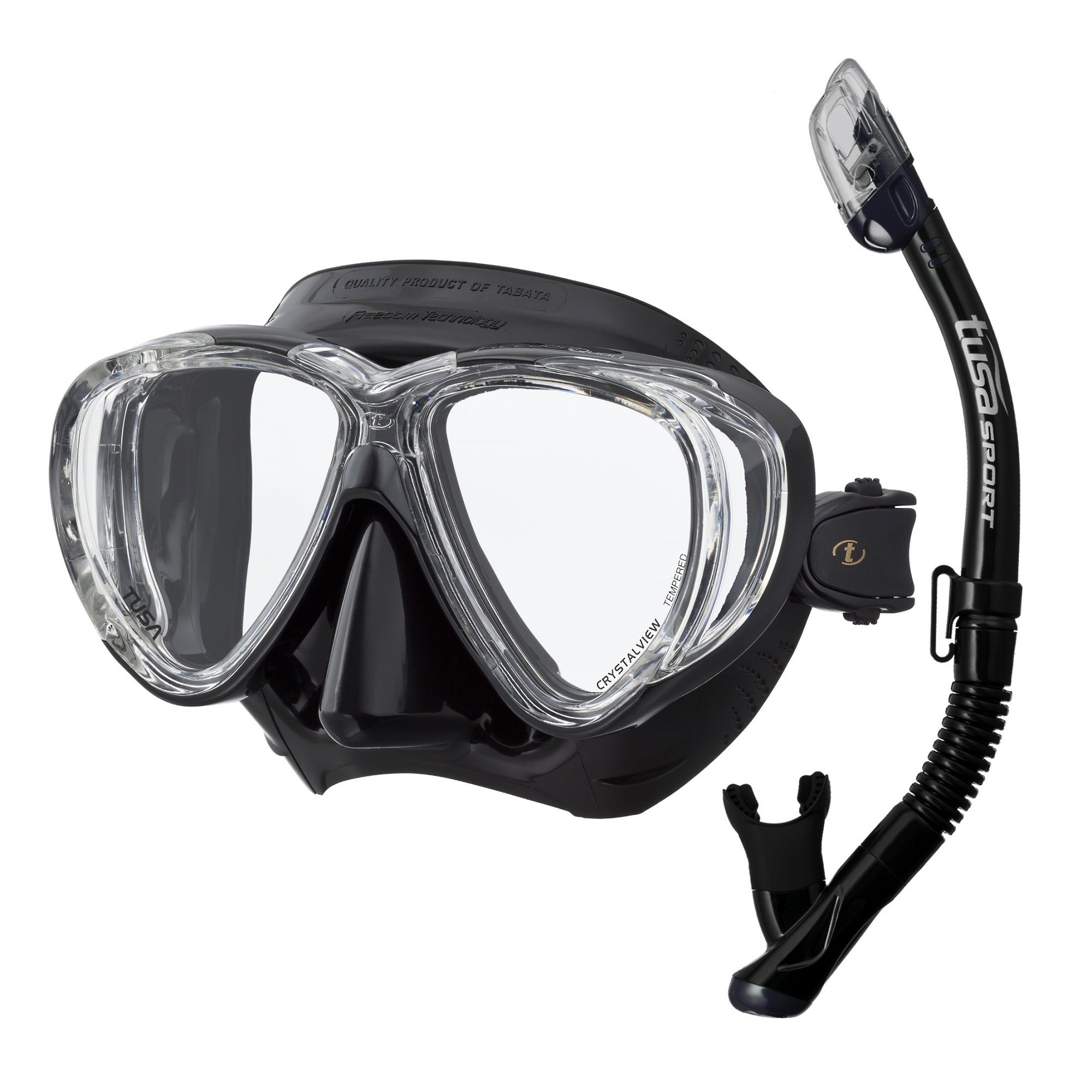 картинка Комплект маска + трубка TUSA TS 41-250 от магазина DivingWolf