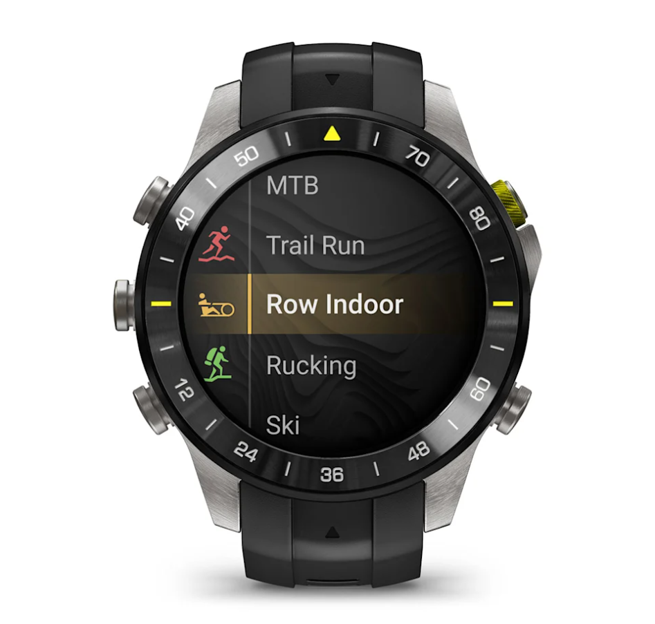 картинка Часы Garmin Marq Athlete Gen 3 с силиконовым ремешком от магазина DivingWolf