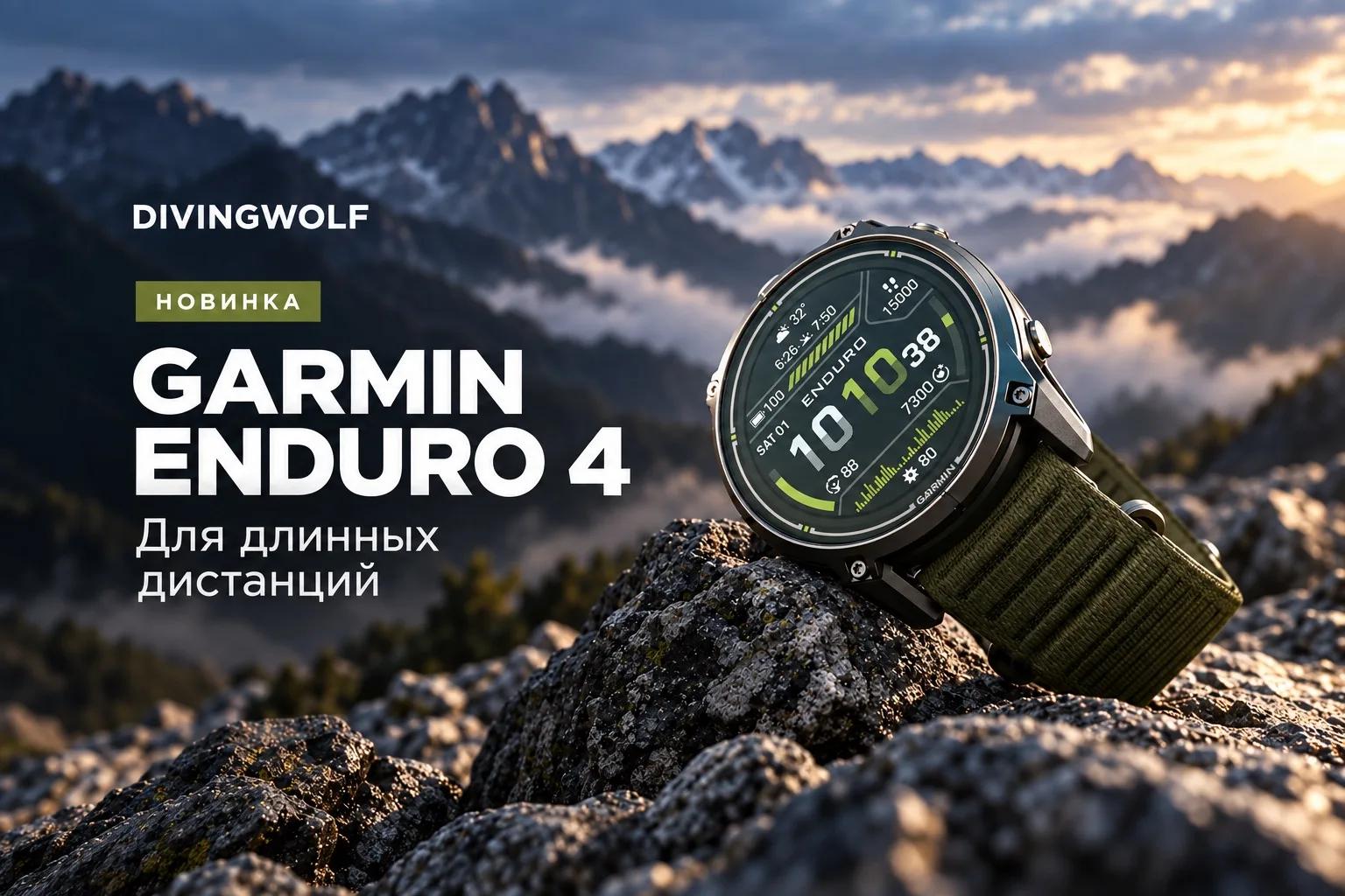 Garmin представила Enduro 4