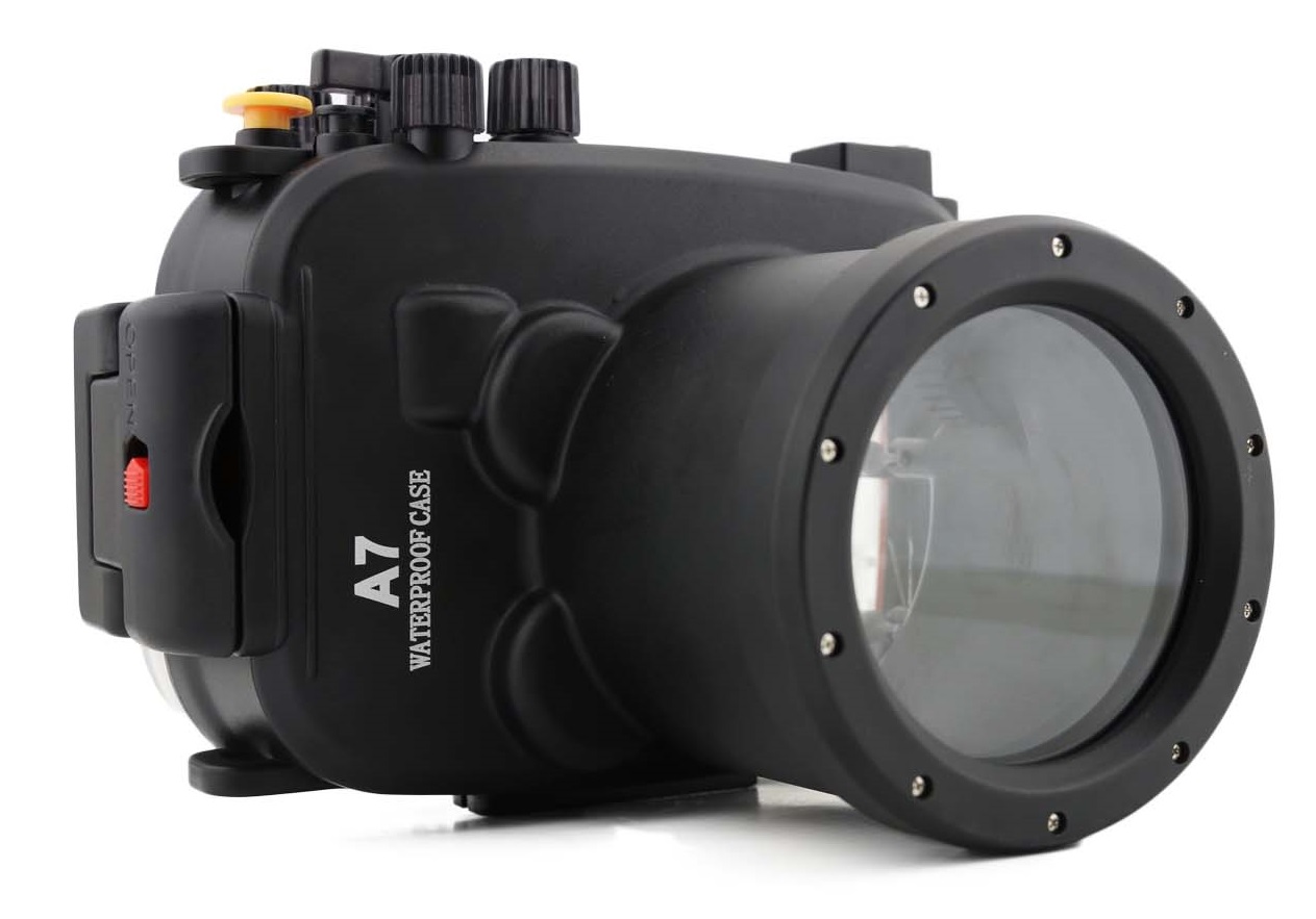 картинка Meikon A7/7R/7S 28-70 подводный бокс для Sony Alpha A7/7R/7S Kit + 28-70 мм от магазина DivingWolf