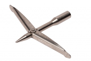 картинка Наконечник Salvimar Portoghese из нерж. стали с 2-мя длинными флажками от магазина DivingWolf