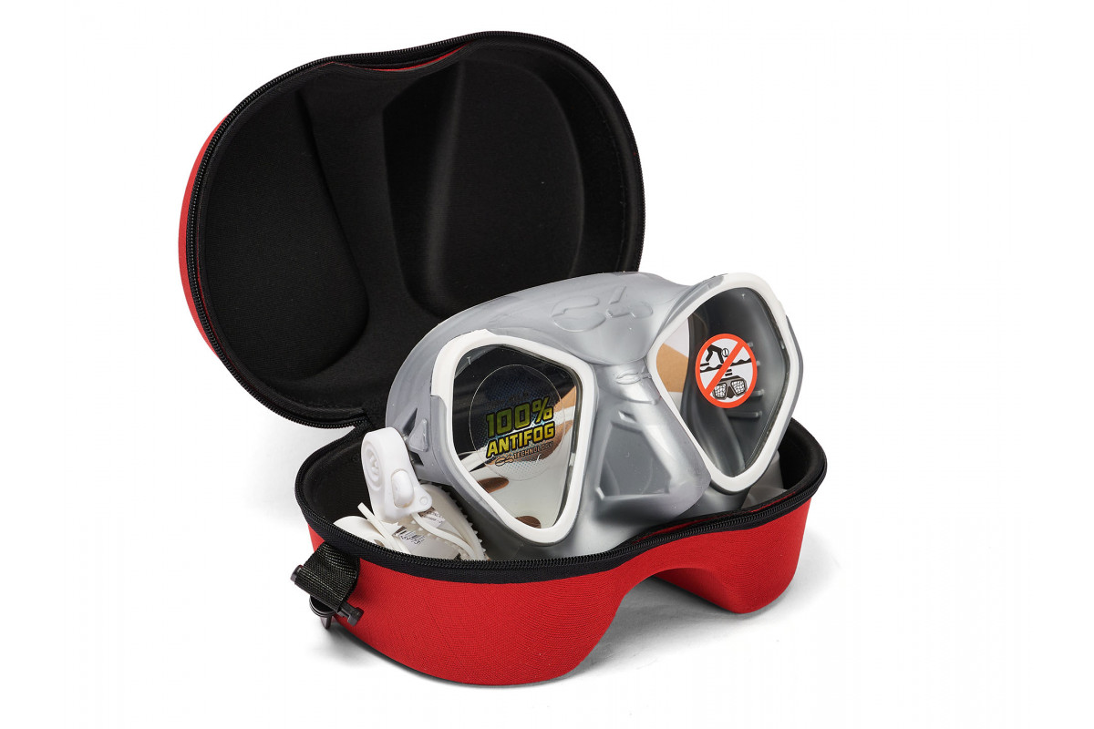 картинка Маска C4 Condor Antifog Silver/White от магазина DivingWolf