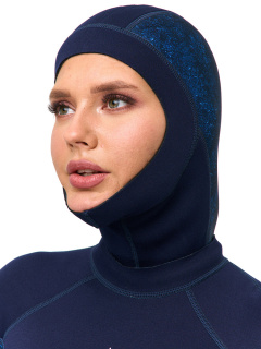 картинка Шлем неопреновый Sargan Sport  1021/BL, короткий, 2мм, синий от магазина DivingWolf