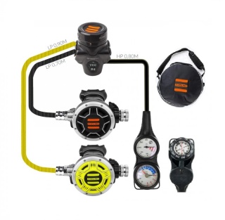 картинка Регулятор Tecline R5 Tec1 Set3 Din (мембранный, сбалансированный, холодноводный) от магазина DivingWolf