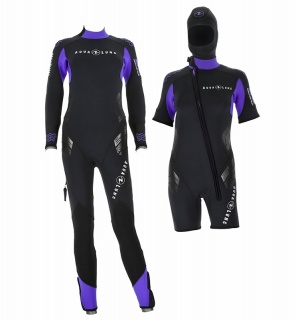 картинка Гидрокостюм для дайвинга Баланс Комфорт комплект 5,5 мм 2016 Aqua Lung жен от магазина DivingWolf