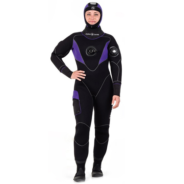 Сухой гидрокостюм Aqualung Blizzard 7 мм 2015 женский