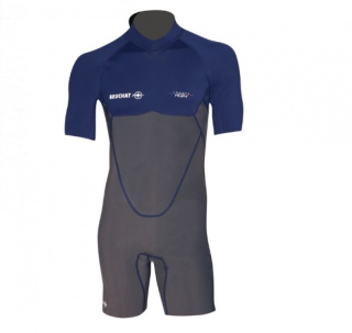 картинка Гидрокостюм Beuchat Atoll Shorty, 2 мм, мужской, синий от магазина DivingWolf