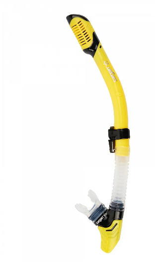 картинка Трубка Sargan "СОНОРА ЛАЙТ" сухая 2 клапана от магазина DivingWolf