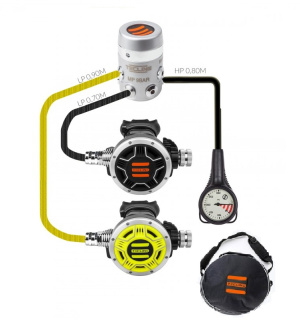 картинка Регулятор TECLINE R4 TEC1 SET1 DIN (мембранный, сбалансированный, холодноводный) от магазина DivingWolf