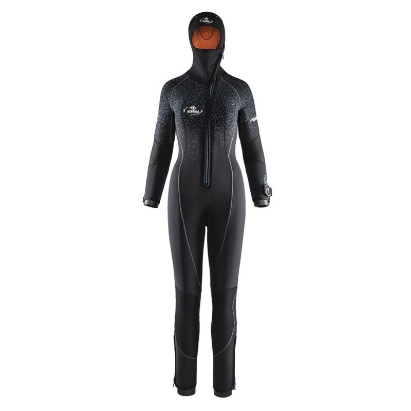 картинка Гидрокостюм Beuchat Focea Comfort 3 Lady со шлемом, 7 мм от магазина DivingWolf