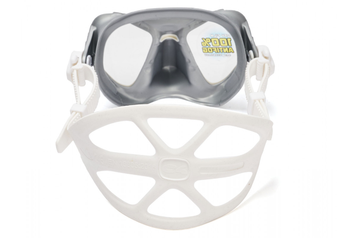 картинка Маска C4 Condor Antifog Silver/White от магазина DivingWolf