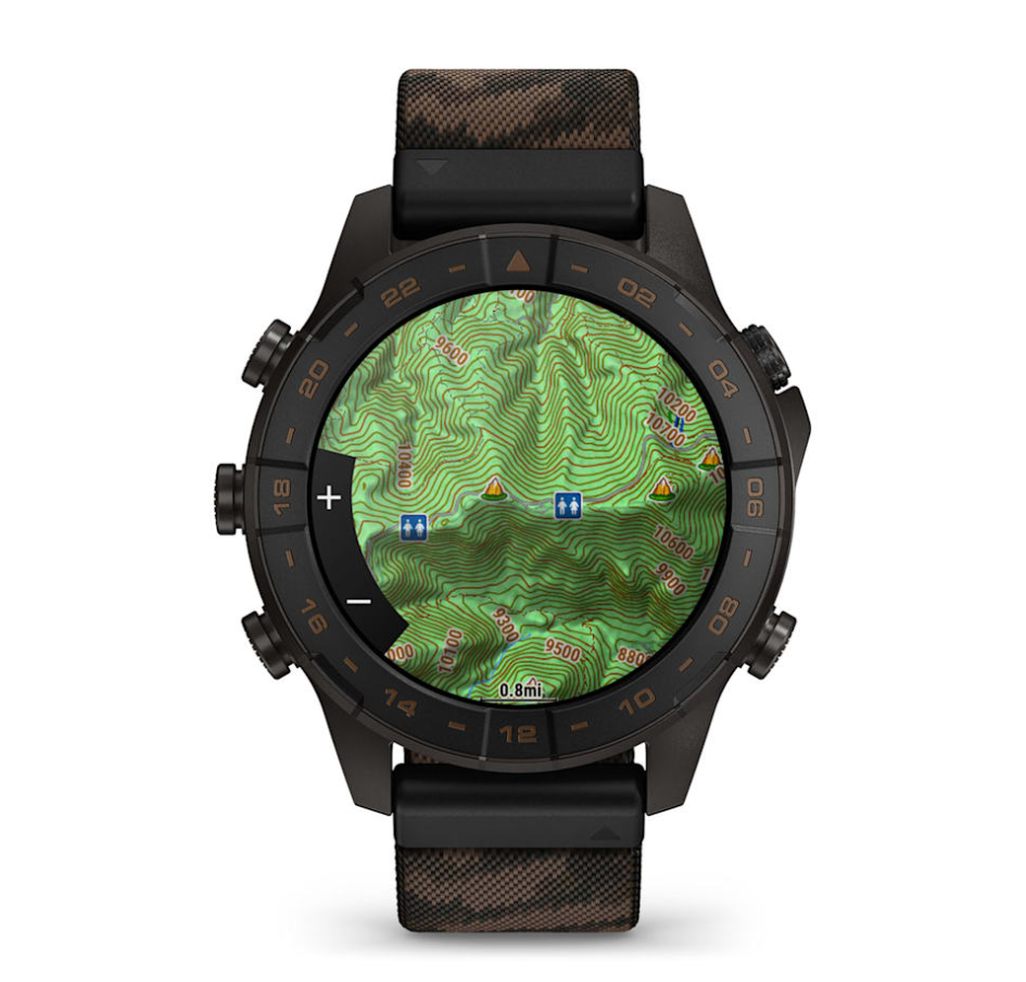 картинка Часы Garmin Marq Commander Gen 3 с камуфляжным ремешком от магазина DivingWolf