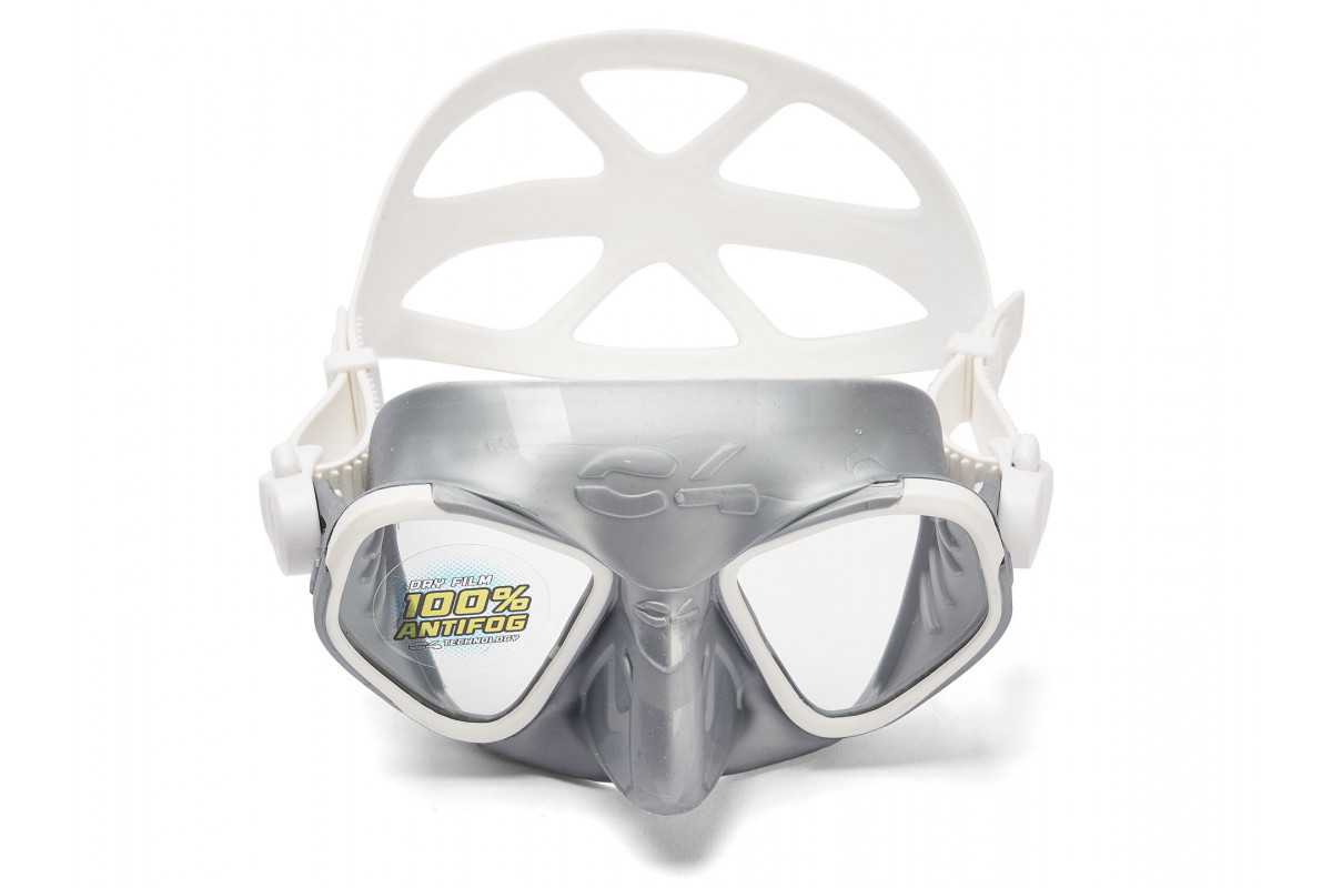 картинка Маска C4 Condor Antifog Silver/White от магазина DivingWolf