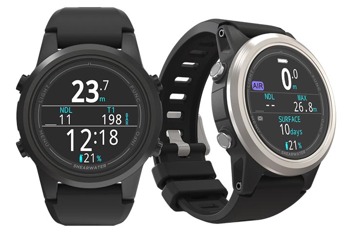 Новые декомпрессиметры Shearwater Tern и Tern TX