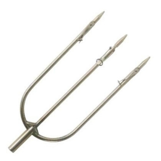 картинка Наконечник Трезубец Big из нержавеющей стали с 3-мя подвижными флажками Salvimar от магазина DivingWolf