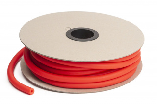 картинка Резина для амортизации красная, Ø 9 мм. (Цена за 10 см.) от магазина DivingWolf