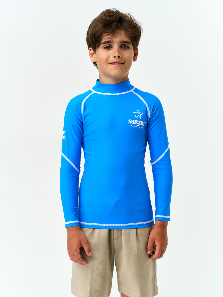 картинка Футболка рашгард лонгслив Sargan "Агидель 1.0" детская от магазина DivingWolf