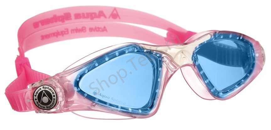картинка Очки для плавания Aqua Sphere Kayenne Junior (голуб.линзы), pink/white от магазина DivingWolf