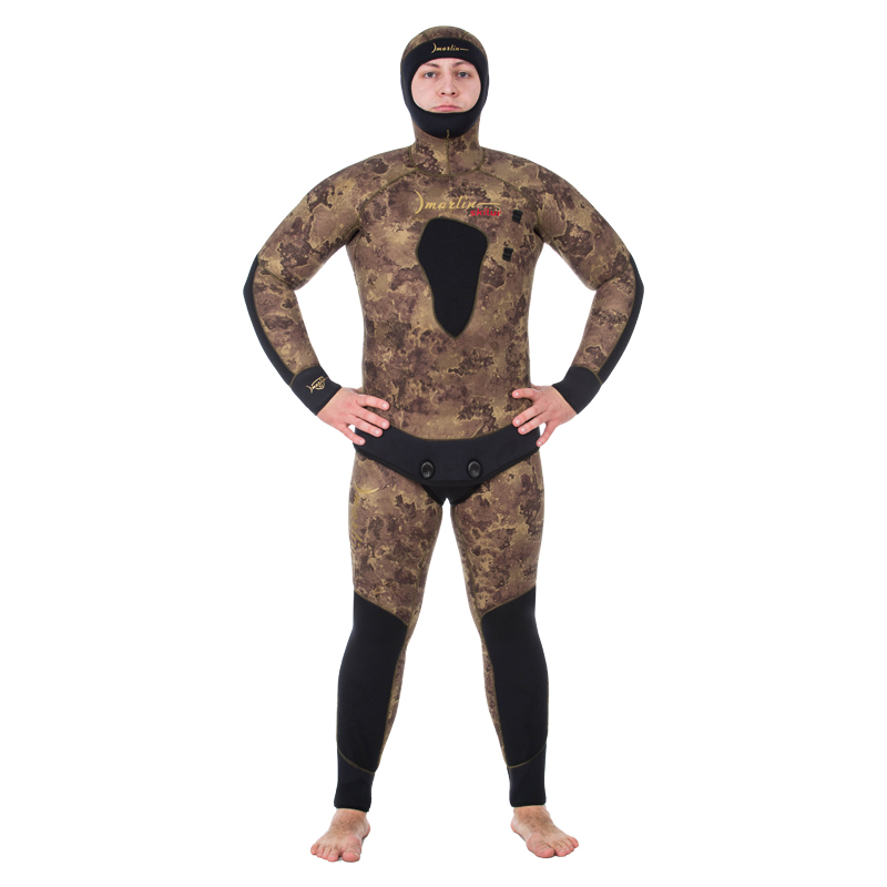 картинка Гидрокостюм Marlin Skilur Oliva 2.0 9 мм от магазина DivingWolf