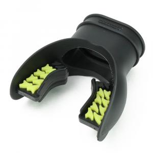 картинка Анатомический загубник Aquatec (желтый) от магазина DivingWolf