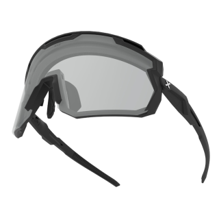 картинка Спортивные очки HILX Samurai / Matt Solid Black / Black Polarized Lens + Clear Lens от магазина DivingWolf