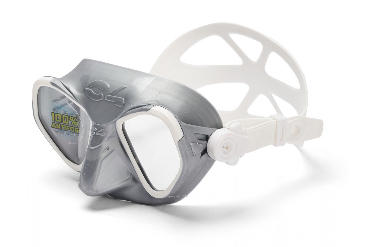 картинка Маска C4 Condor Antifog Silver/White от магазина DivingWolf