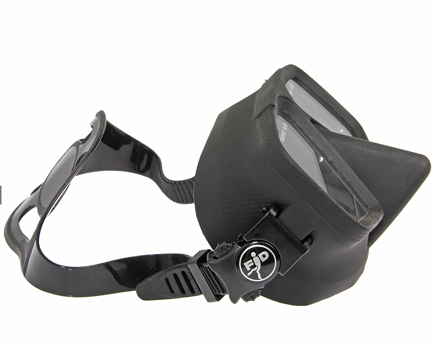 картинка Маска FanDiver F273, черный силикон от магазина DivingWolf