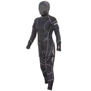 картинка Гидрокостюм SoprasSub Freddo Lady, моно + куртка со шлемом, 5 мм, жен от магазина DivingWolf