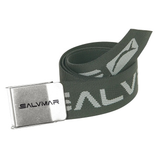 картинка Нейлоновый грузовой ремень Salvimar болотный с пряжкой из нержавеющей стали от магазина DivingWolf