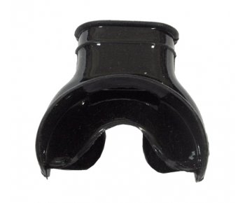 картинка Загубник IST черный силикон для трубки от магазина DivingWolf