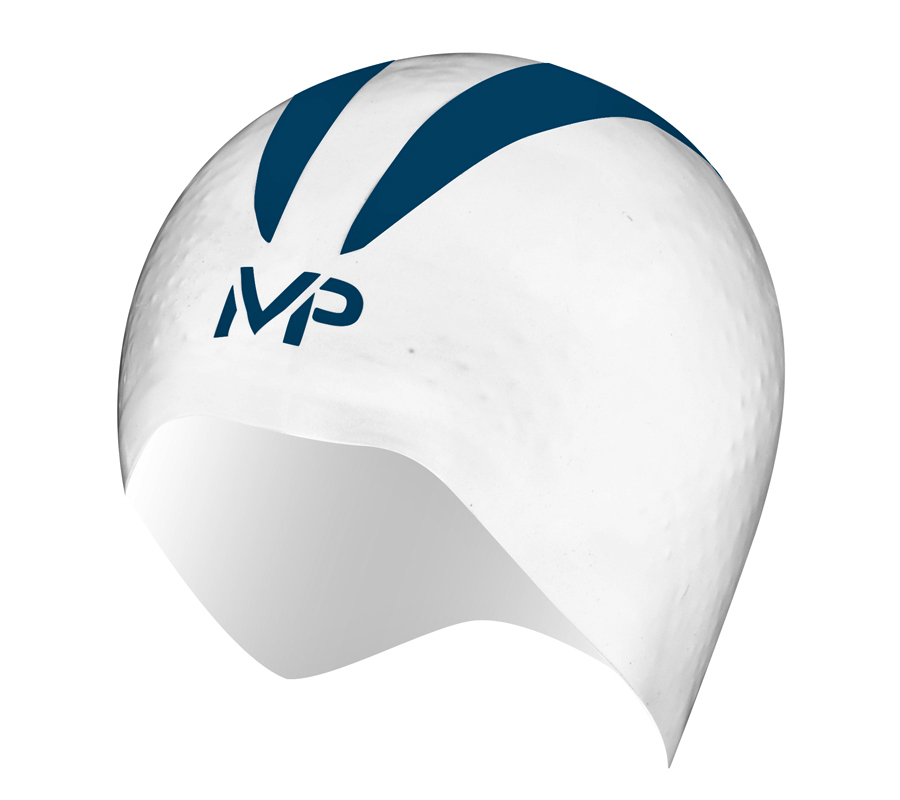 картинка Шапочка Aqua Sphere X-O, размер L, white/navy от магазина DivingWolf