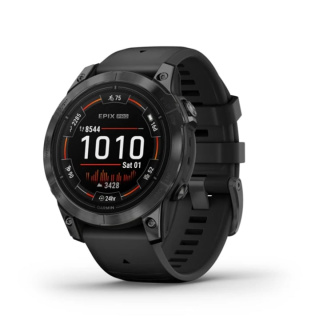 картинка Часы Garmin Epix™ Pro (Gen 2) Sapphire титановые DLC с черным ремешком от магазина DivingWolf