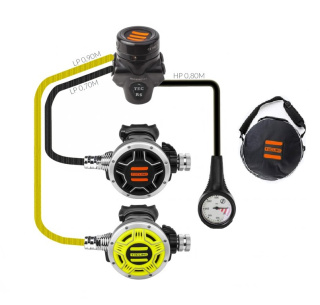 картинка Регулятор TECLINE R5 TEC1 SET1 DIN (мембранный, сбалансированный, холодноводный) от магазина DivingWolf