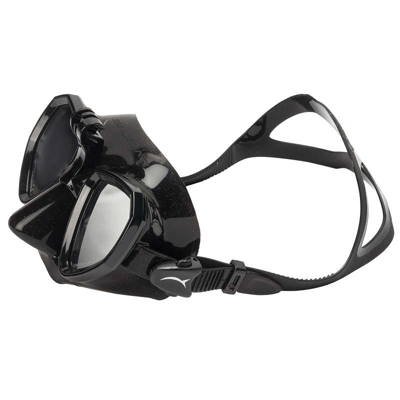 картинка Маска Salvimar Trinity Антифог с креплением для камеры черный от магазина DivingWolf