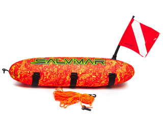 картинка Буй двойной овальный Salvimar, камуфляж KRYPSIS от магазина DivingWolf