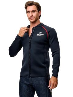 картинка Куртка Sargan Браво 3/2neo мужская 3мм/2мм неопрен, черный от магазина DivingWolf