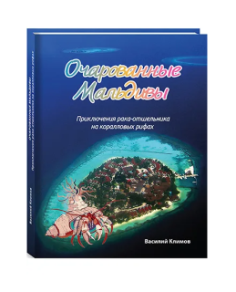 картинка Книга "Очарованные Мальдивы" от магазина DivingWolf