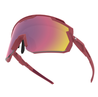 картинка Спортивные очки HILX Samurai / Matt Solid Red / Red Polarized Lens + Clear Lens от магазина DivingWolf
