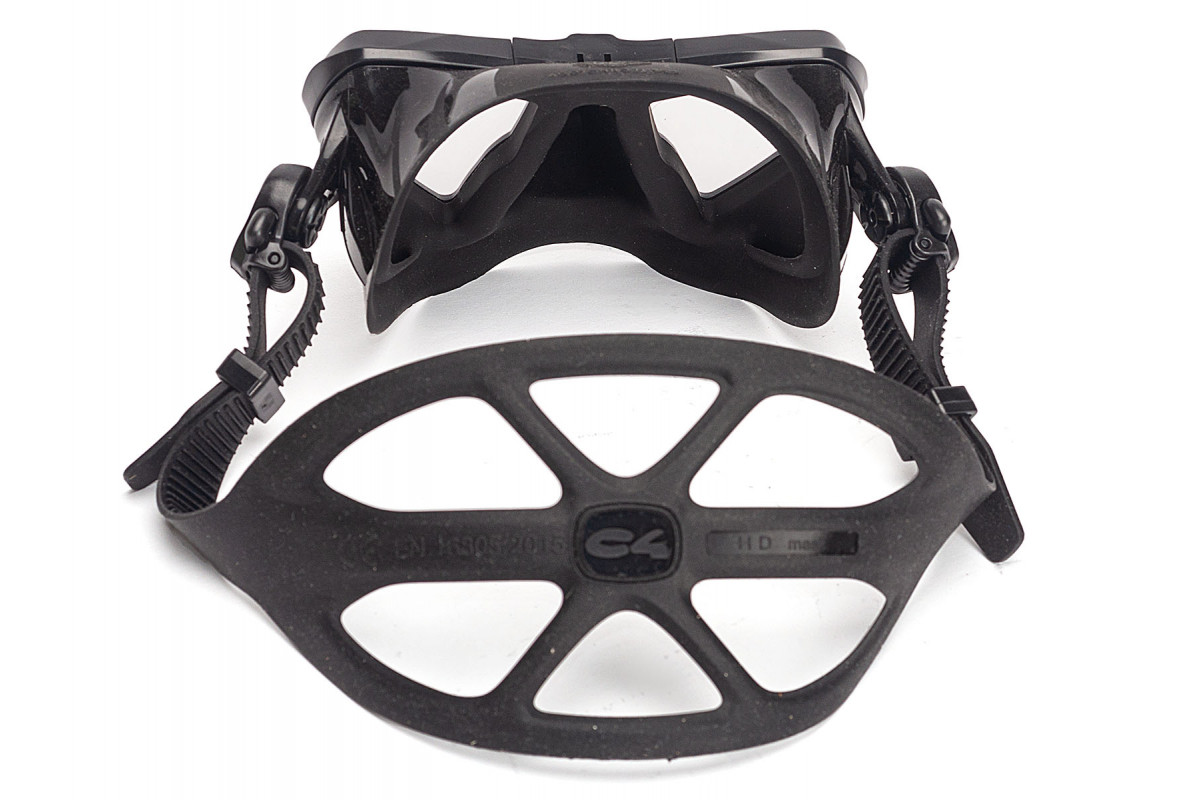 картинка Маска H.Dessault Element Black от магазина DivingWolf