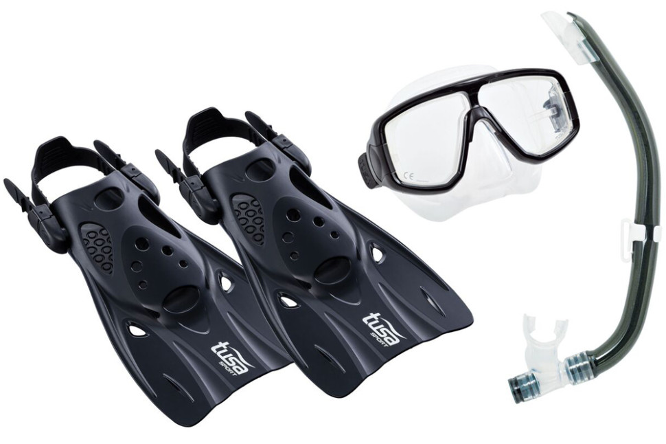 картинка Комплект маска+трубка+ласты TUSA UPR 0101 от магазина DivingWolf