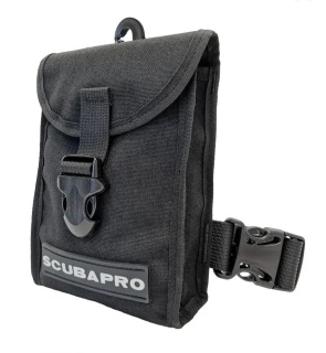 картинка Набедренный карман Scubapro Hydros Pro Cargo Thigh Pocket чёрный от магазина DivingWolf