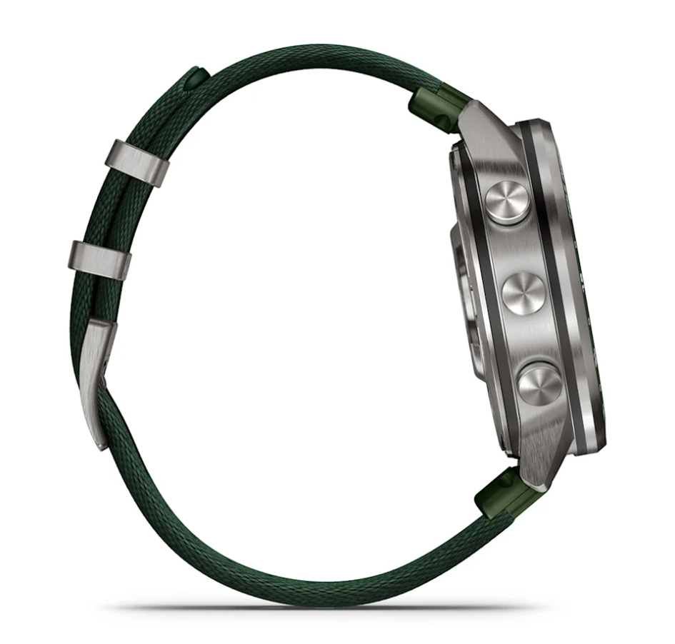 картинка Часы Garmin Marq Golfer Gen 3 с жаккардовым ремешком от магазина DivingWolf