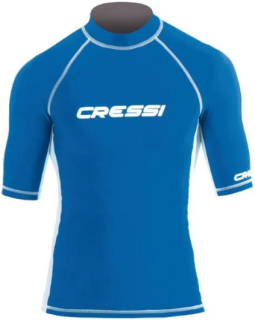 картинка Футболка из лайкры с коротким рукавом Cressi Rash Guard мужская от магазина DivingWolf