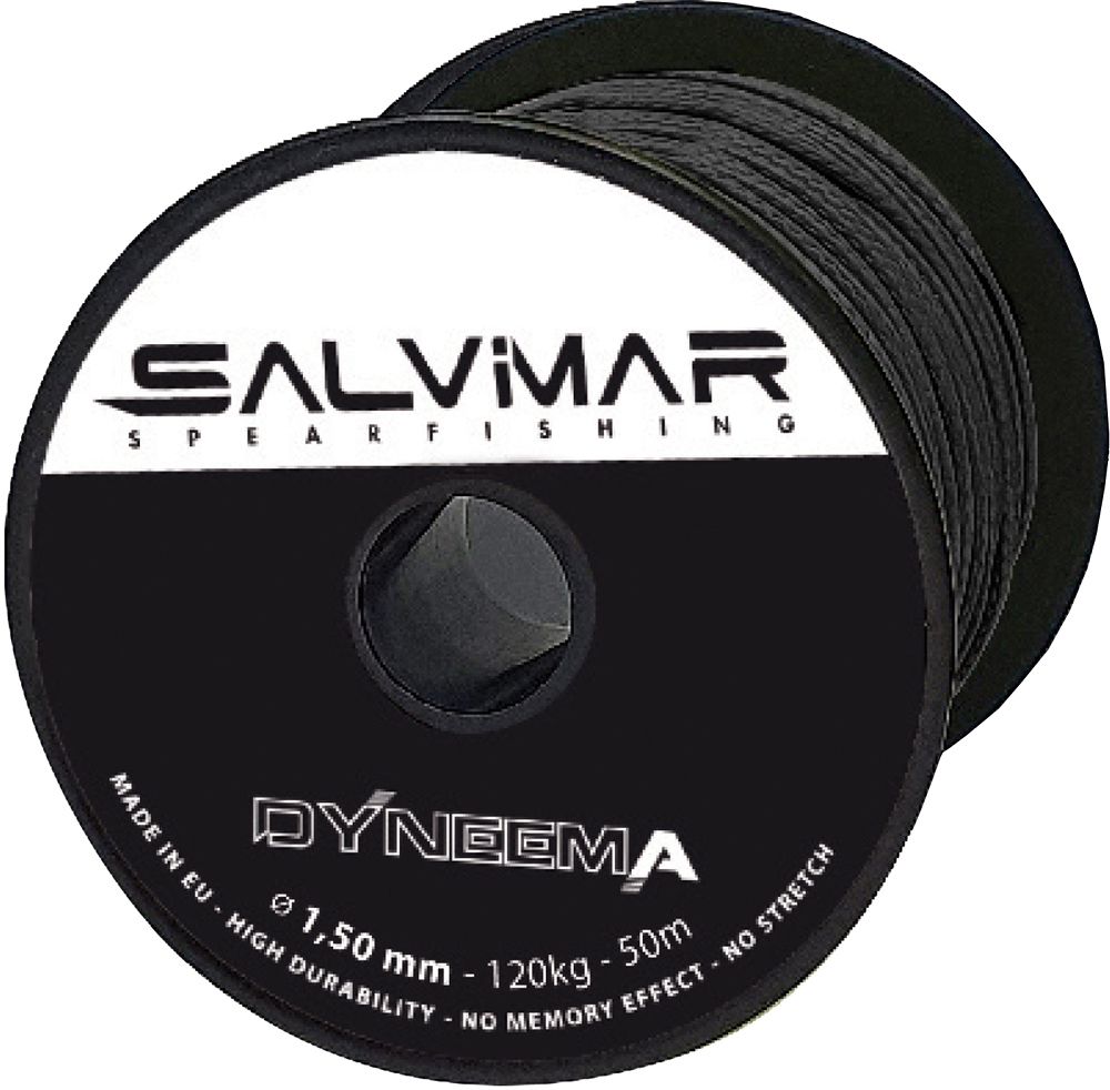 картинка Линь SALVIMAR DYNEEMA черный ø2mm  240kg 50m от магазина DivingWolf