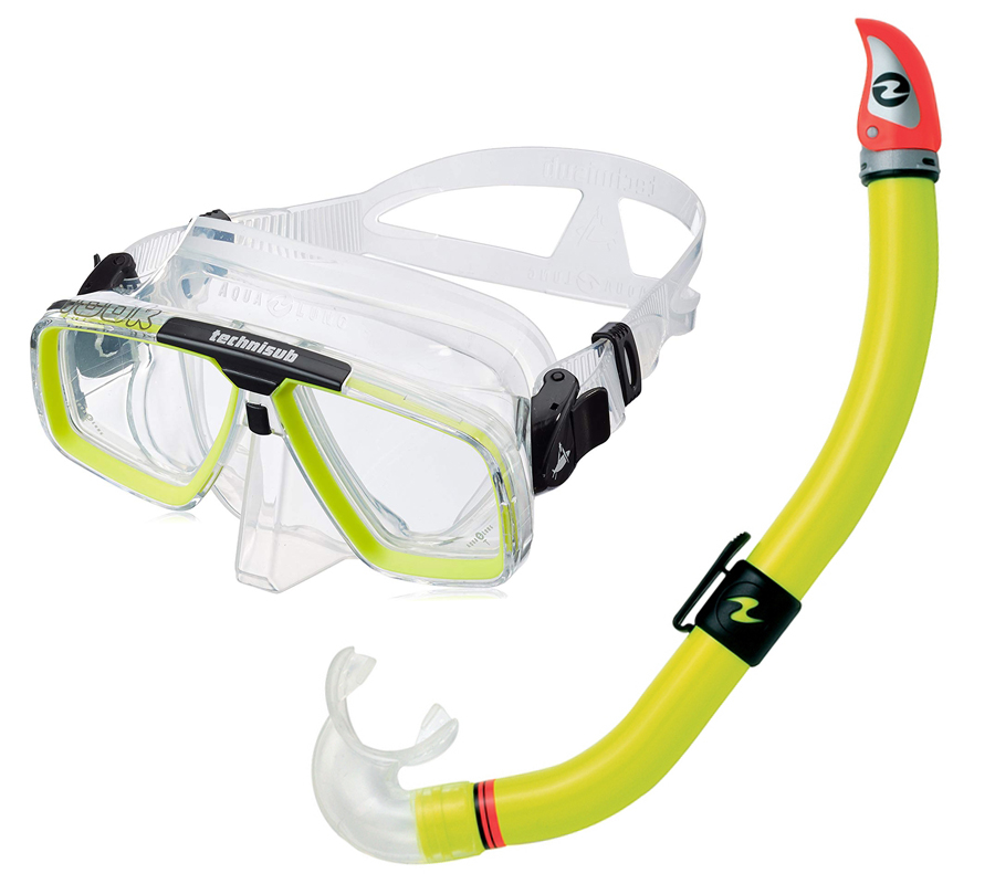 картинка Комплект маска + трубка (Look + Mach Dry) Aqua Lung от магазина DivingWolf
